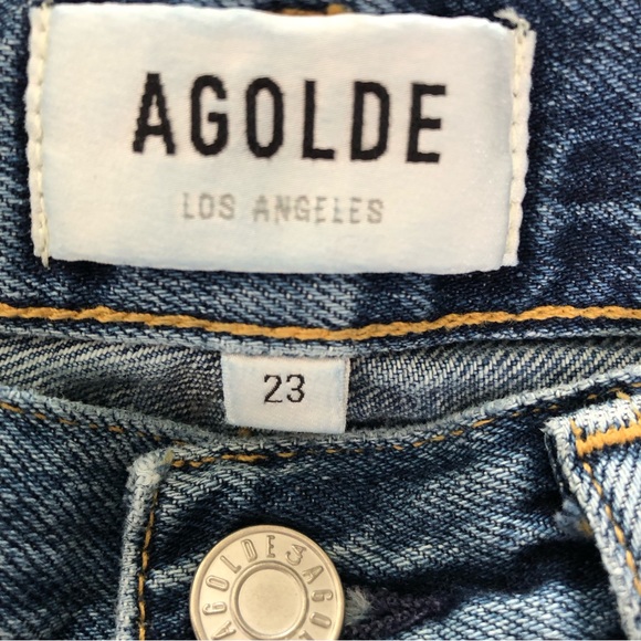 Agolde Riley High Rise Jeans 23 - Picture 11 of 14